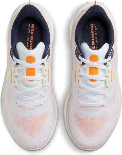 Жіночі кросівки Nike Vomero 17 Pink, біло-рожеві легкі кросівки Nike Vomero 17 фото