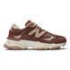 Жіночі кросівки New Balance 9060 Brown стильні кросівки з натуральної замші 9060 фото 1